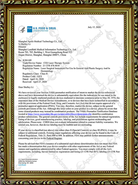Sistema de terapia láser Co2